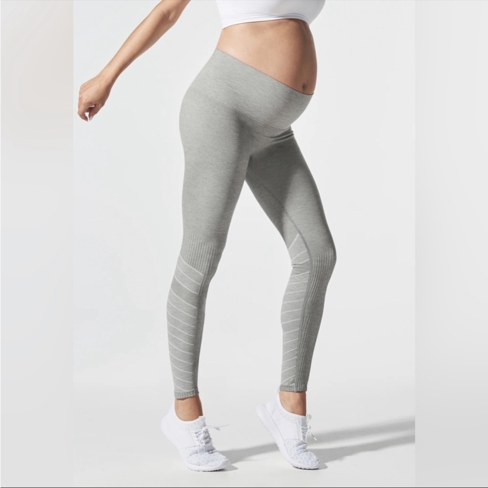 BLANQI Hipster Contour Legging - Small - Dove Grey